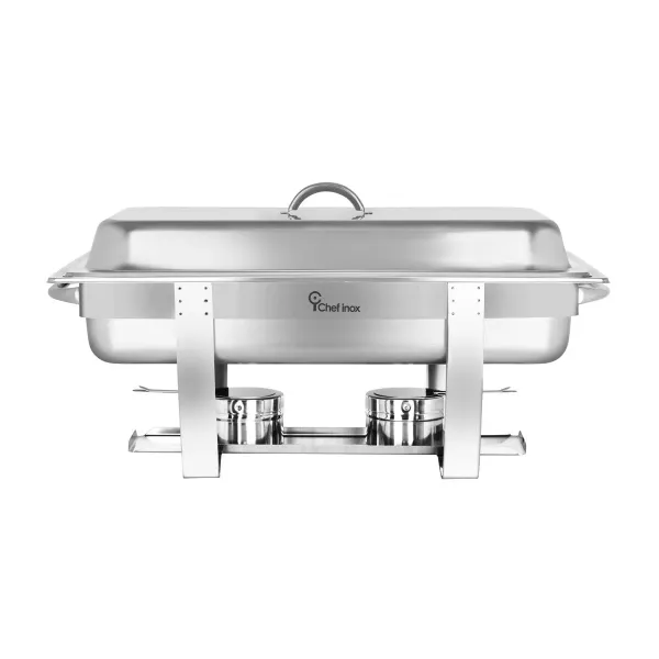 Chef Inox Chafer Economy Stackable S/S 1/1 600x370x235mm