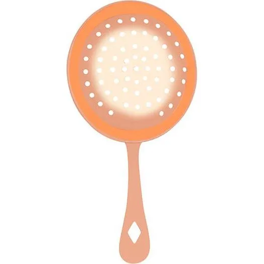 Julep Cocktail Strainer Copper