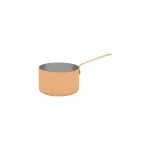 Chef Inox Miniature Saucepan Copper W/Brass Hdl 120x75mm