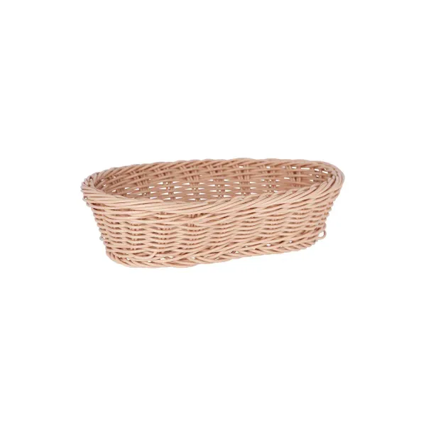 Bread Basket Oval Polypropylene — 250x175x60mm