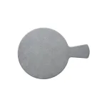 Chef Inox Pizza Brd Rnd W/Hdl Melamine 320mm Lightgrey Slate