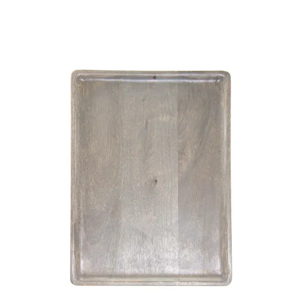 Chef Inox Rect Serving Board Mangowd 400x200x15mm Grey
