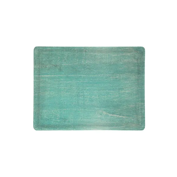 Chef Inox Rect Serving Board Mangowood 360x180x15mm Aqua