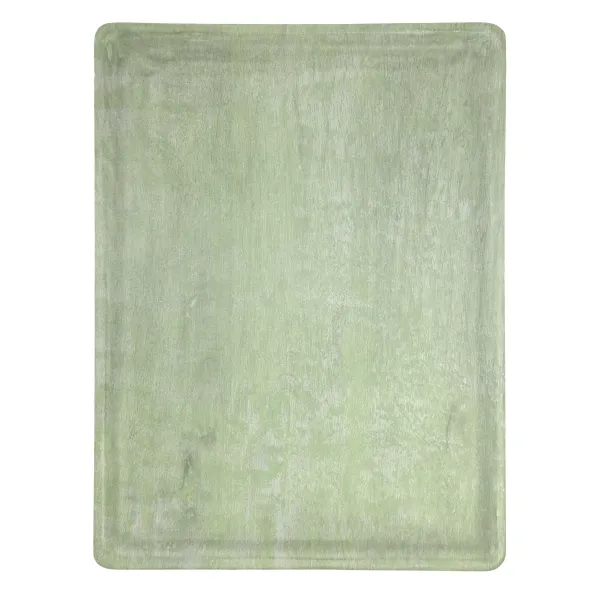 Chef Inox Rect Serving Board Mangowood 360x180x15mm Green