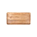 Chef Inox Rect Serving Board Mangowood 400x200x15mm Natural