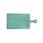 Chef Inox Rect Serving Board W/Hdl Mangowd 260x360x180mm Aqu