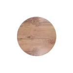 Chef Inox Round Pizza Board Ma 310mm Oak Wood Effect