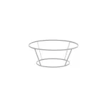 Chef Inox Seafood Platter Stand 110mm