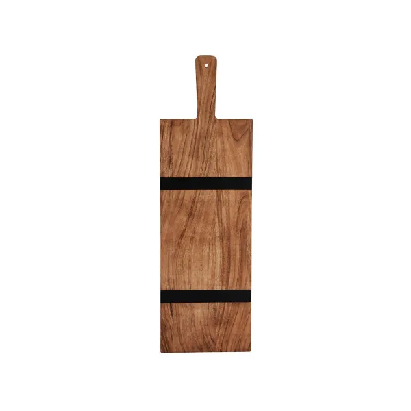 Chef Inox Serve Paddle Board W/Black Acacia 610x190x25mm