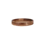 Chef Inox Serve Round Display Platter Acacia 355x50mm