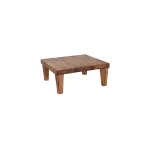 Chef Inox Serve Sqr Stand W/Legs Acacia Wood 305x305x130mm