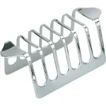 Chef Inox Toast Rack 18/10 6 Slice 200x70x70mm (use H-803st)
