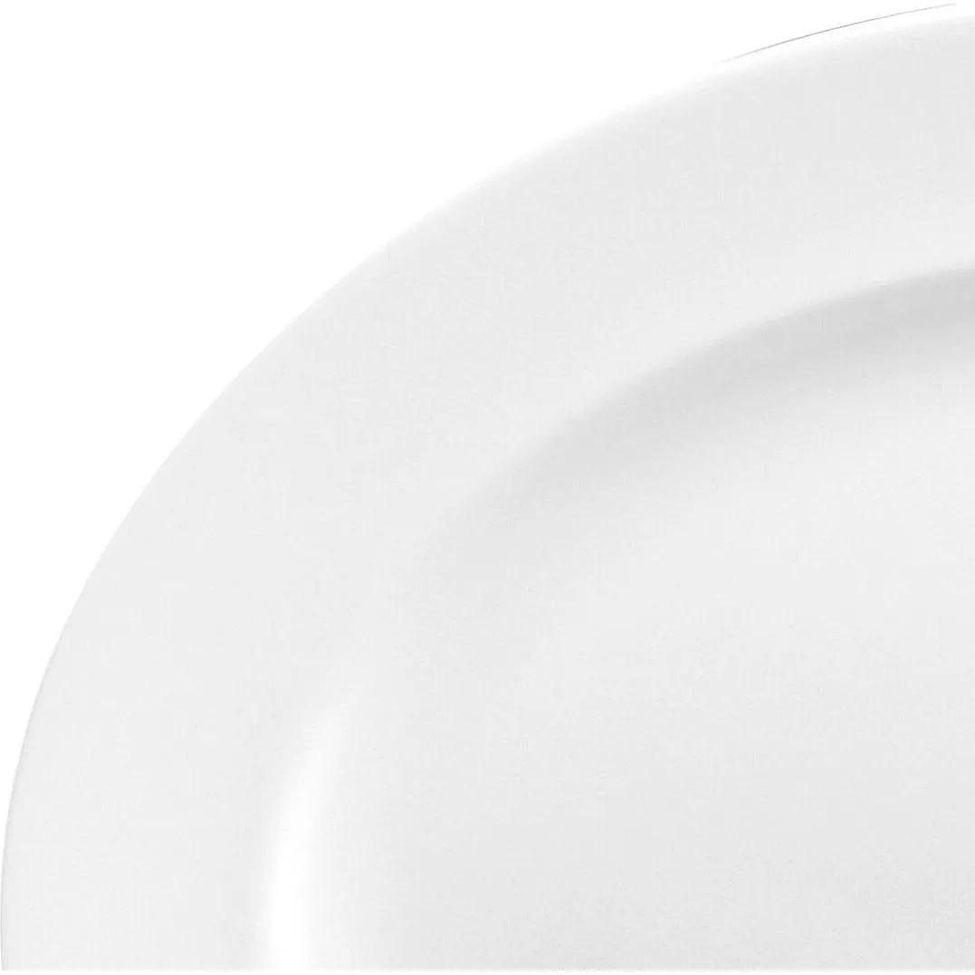 Classic Oval Plate - Wide Rim