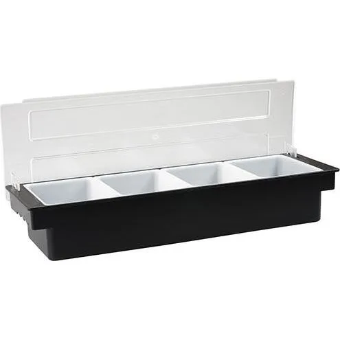 Condiment Dispenser - 4 Compartment