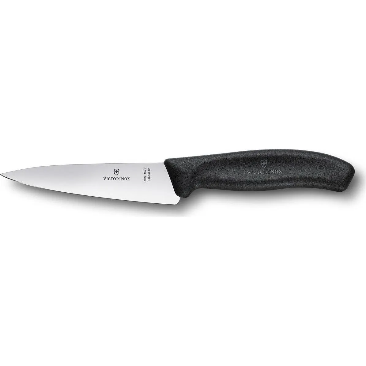Cooks-Carving Knife 22cm, Wide Blade, Classic - Black, Blister