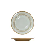 Round Rim Plate - 170mm Ø - Almond