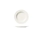 Round Rim Plate - 210mm Ø - New Bone White