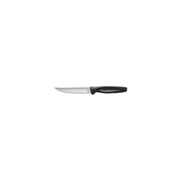 Create Serrated Steak Knife Black Handle 100mm
