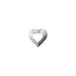 Cutter Set Heart Tin 6pc — 50-90mm