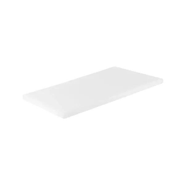 Cutting Board Polyethylene White Gastronorm 1/1 Size 530x325x20mm