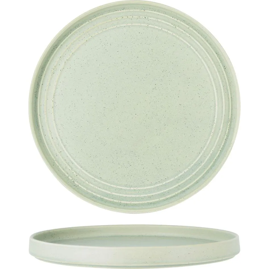 Tablekraft Urban Loft Round Serve Platter 320x30mm Pistachio
