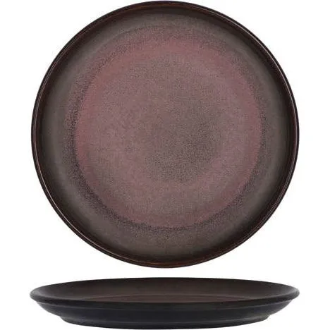 Tablekraft Artistica Round Coupe Plate 160mm Pewter