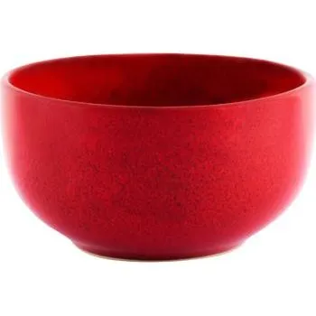 Round Bowl Deep Reactive Red — 115x55mm