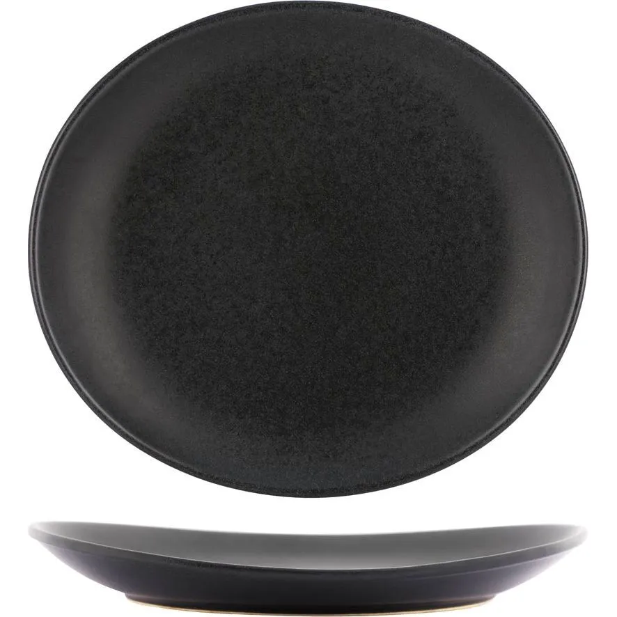 Tablekraft Artistica Oval Coupe Plate 295x250x35mm Slate