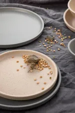 Dune Ash Round Coupe Plate
