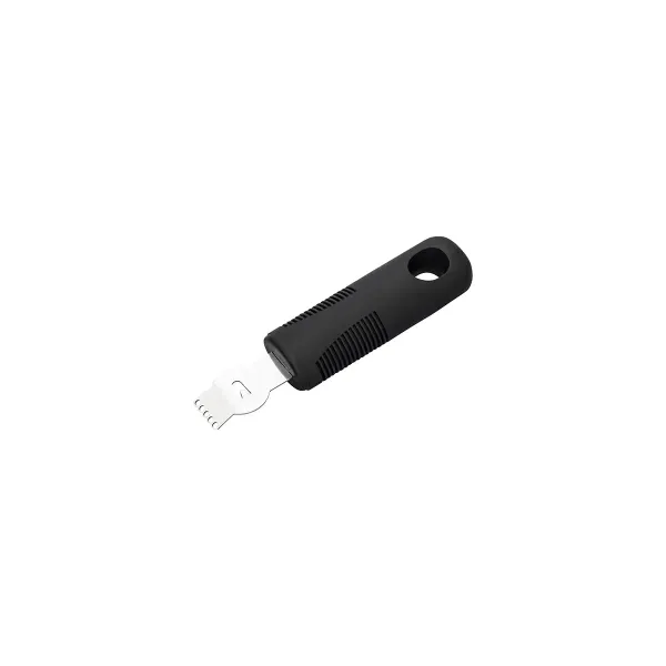 Easy Grip Zester Stainless Steel with Black Handle 145mm