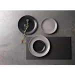 Evo Origins Black Round Coupe Plate