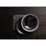 Evo Origins Black Round Coupe Plate
