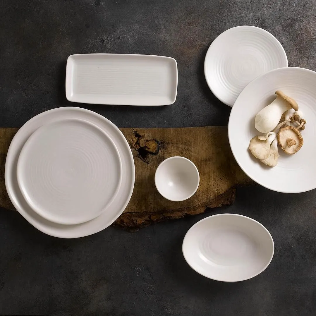 Evo Pearl Round Flat Plate