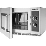 Apuro Heavy Duty Manual Commercial Microwave Oven 1800W - 34Ltr view 2
