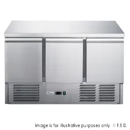 FED-X Compact Workbench Fridge - XGNS1300B