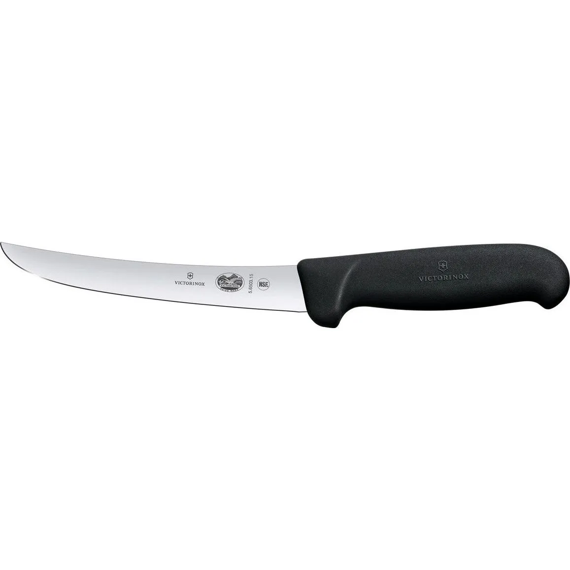 Fibrox Boning Knife, 15cm Curved, Wide Blade
