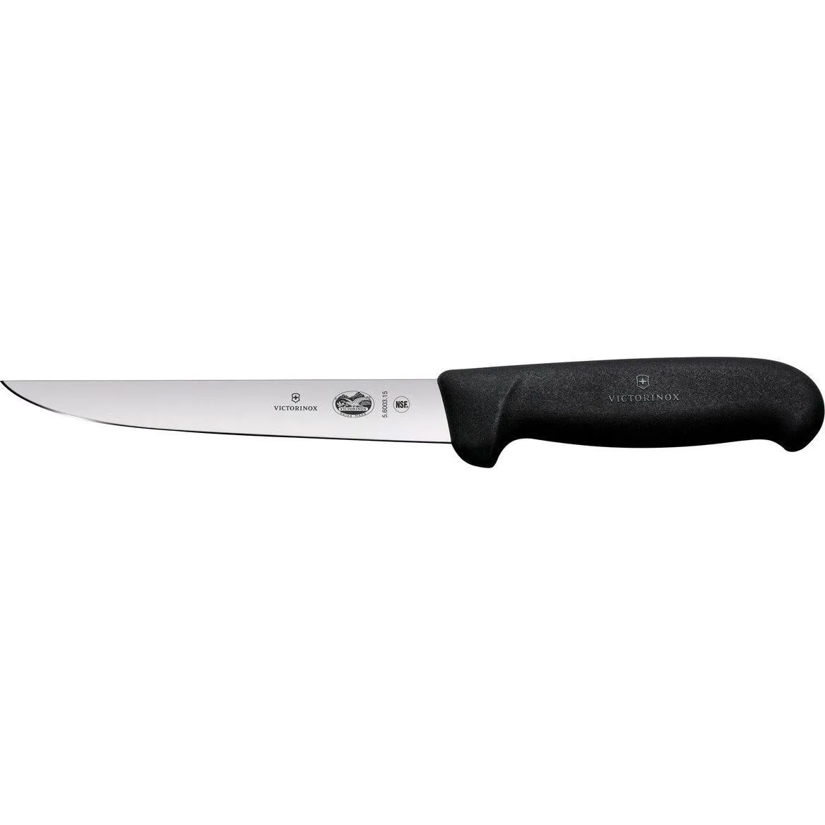 Fibrox Boning Knife, 15cm, Straight Wide Blade