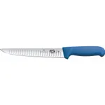 Fibrox Straight Back Blade Sticking Knife, 25cm Fluted Edge