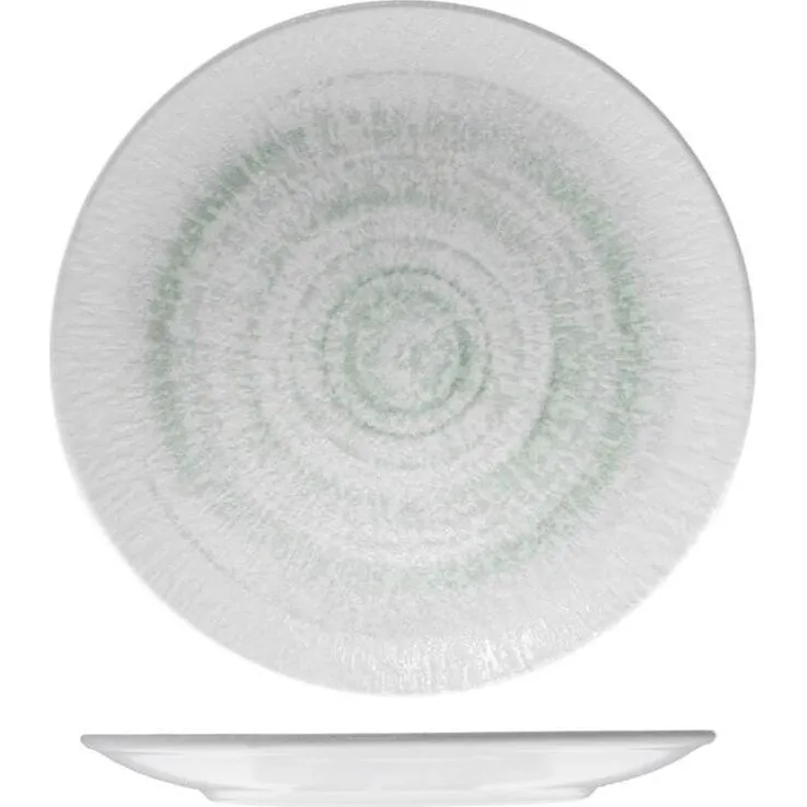 Round Plate - Coupe, 170mm Ø - Glacier