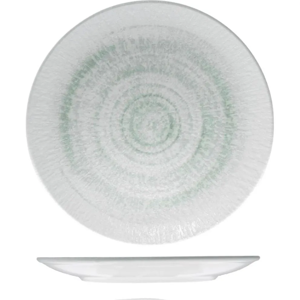 Round Plate - Coupe, 270mm Ø - Glacier