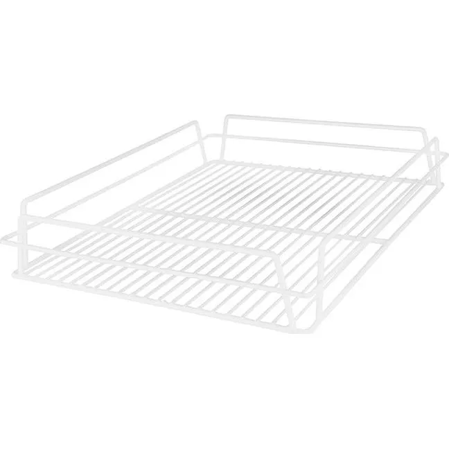 Glass Basket White 430x360x75mm