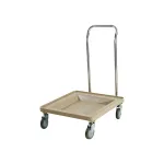 Glass Rack Dolly with Handle 540x540x773mm