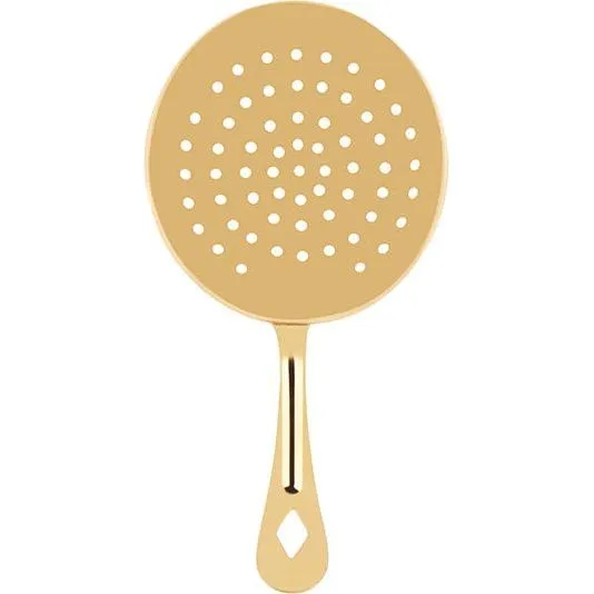 Julep Cocktail Strainer Gold