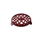 La Cuisine Trivet 260x180mm Black/Red