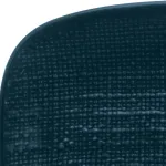 Linen Matte Blue Rectangular Share Plate