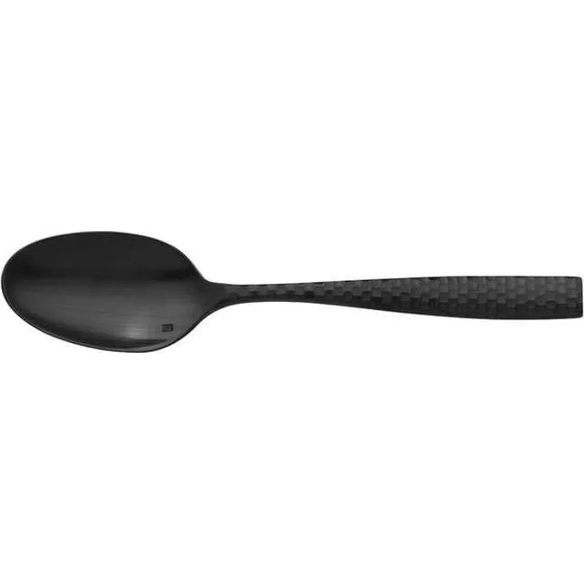 Lucca Faceted Dessert Spoon-18/10