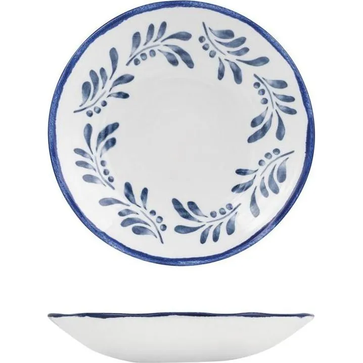Coupe Bowl Organic — 210mm 450ml - White / Blue