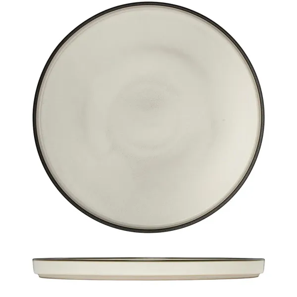 Round Stackable Plate - 270mm Ø - Dusted White
