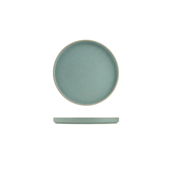 Round Stackable Plate - 235mm Ø - Frosted Blue