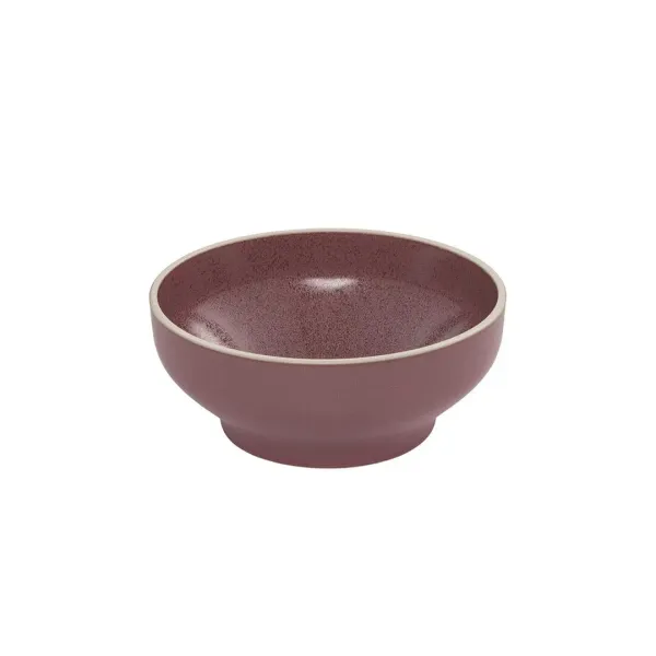 Bowl Round — 160mm 68mm H 630ml - Smokey Plum